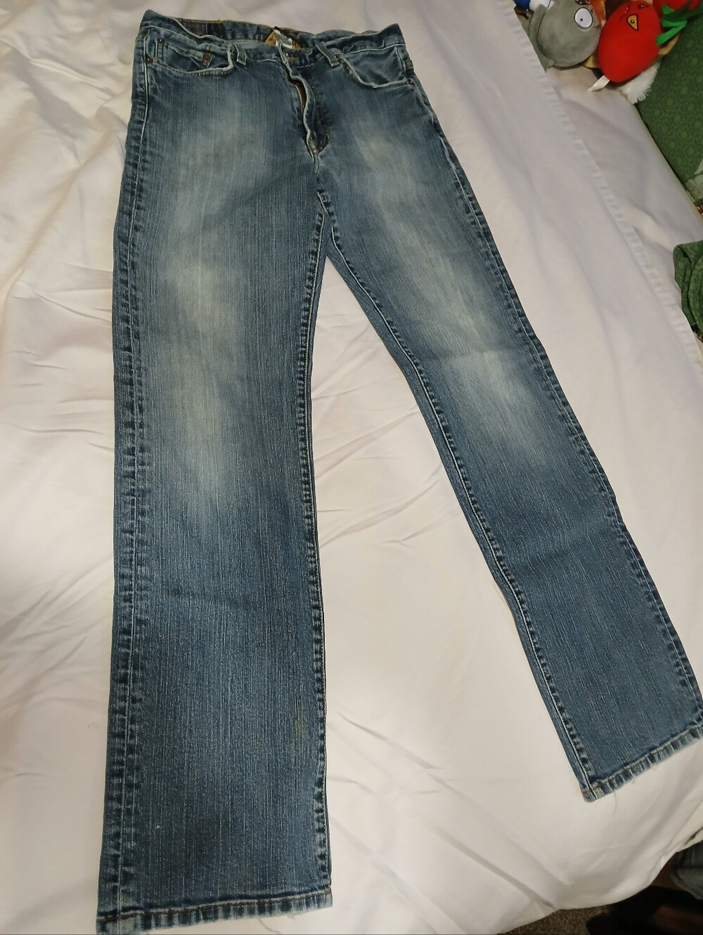 Vintage Lucky Brand 32×32 Relaxed Straight Leg Jeans Style# 7182C73 Made In USA